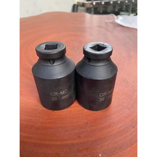  Đầu Tuýp Khẩu Mở Lồng Máy Giặt Và Mở Nồi Xe Ga Size 36,38,mm. Chân Lỗ 1 2 gắn trực tiếp máy bắn Bulong 