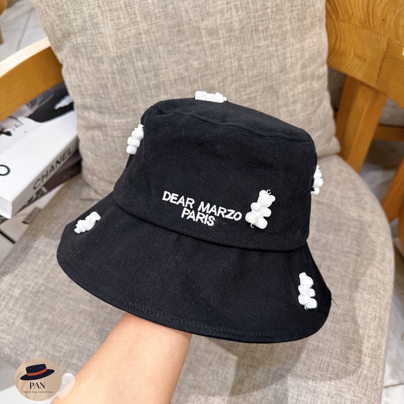 Mũ bucket nón tai bèo non vanh non tai beo DEAR MARZO trẻ trung,năng động,dễ mix đồ,freesize,unisex