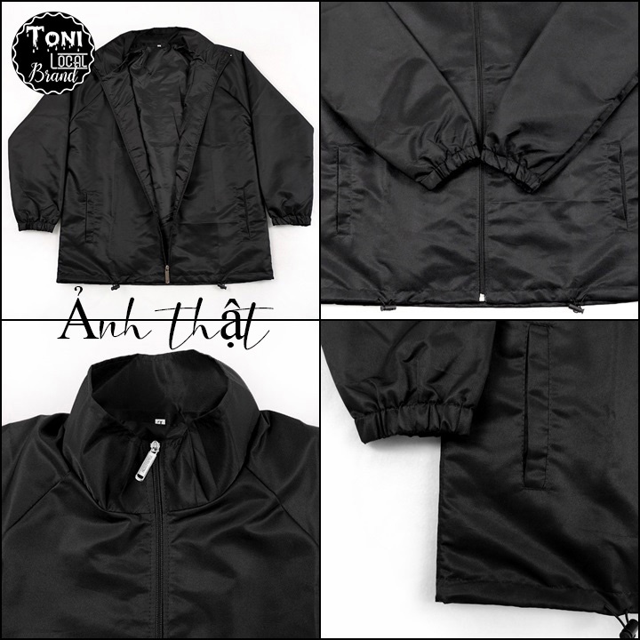 Áo Khoác Dù Basic Local Brand Jacket Mero dày nam nữ form rộng Unisex