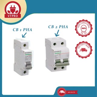Cầu dao tự động ngắt điện SINO VANLOCK CB 2 tép 2 pha, CB 1 tép 1 pha 16A - 50A