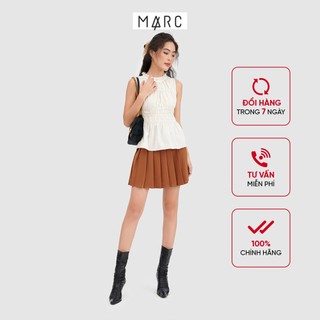 Váy nữ MARC FASHION mini tennis xếp ly hộp FAVN022621