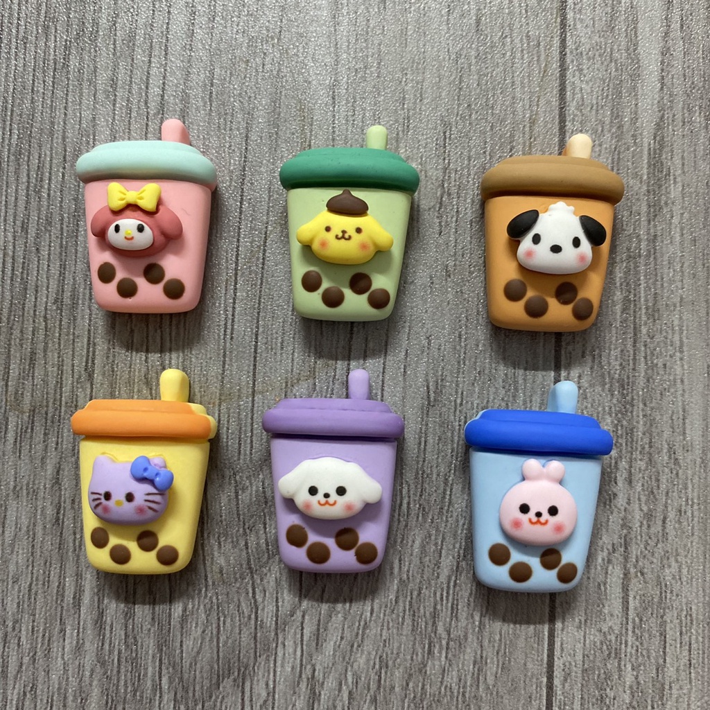 STICKER LY TRÀ SỮA TRANG TRÍ DÉP SỤC