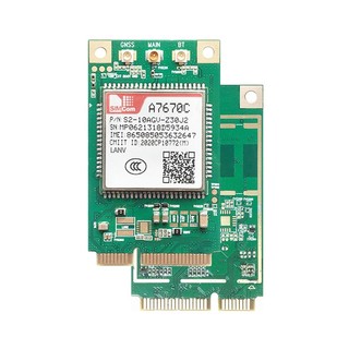 Module SIM 4G A7670C Mini PCIE LTE CAT 1 có GPS