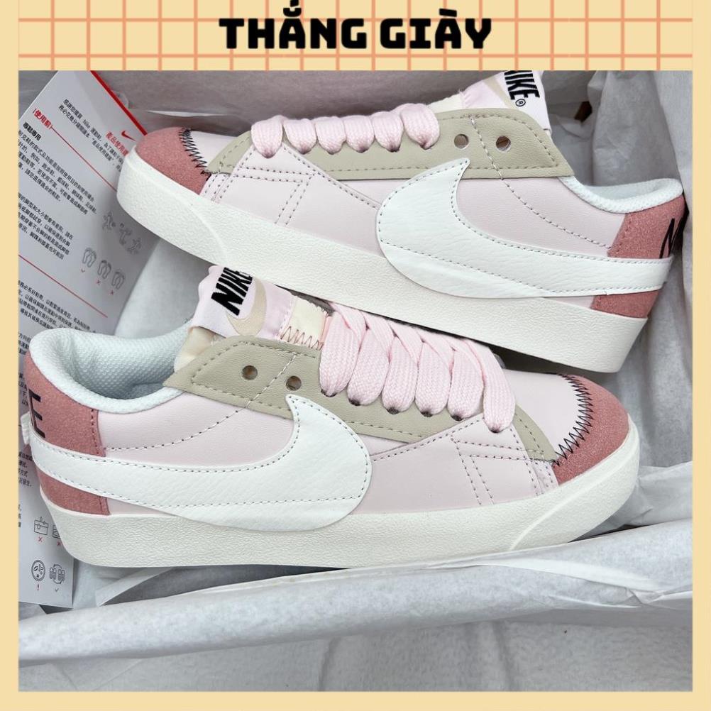Giày Thể Thao Nữ Ngô Thắng Blazer Hồng