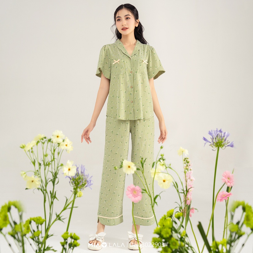 Bộ đồ mặc nhà vải thô cao cấp MIALALA 2903 DH03022903