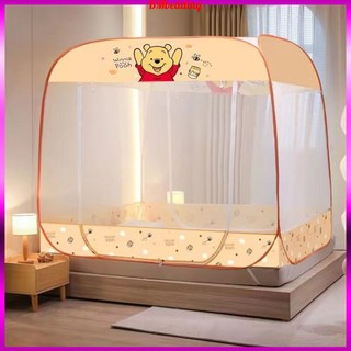 Màn chụp người lớn, màn tự bung gấp gọn không đáy và có đáy, mùng chống muỗi đỉnh vuông, đỉnh tròn cao cấp