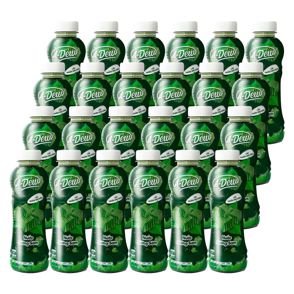 Nước Sương Sâm A-Dew Chai 450ml - Ngon, dinh dưỡng - Lốc 6 Chai