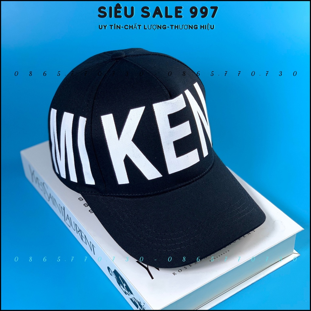 NÓN KẾT NAM NỮ IN NHIỆT CHỮ MIKENKO HOT TREND THỜI TRANG CÁ TÍNH