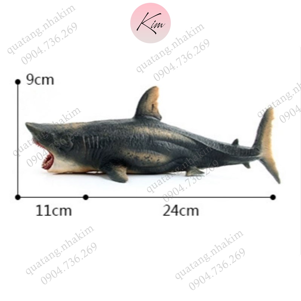 Mô hình cá mập Megalodon đồ chơi cho bé