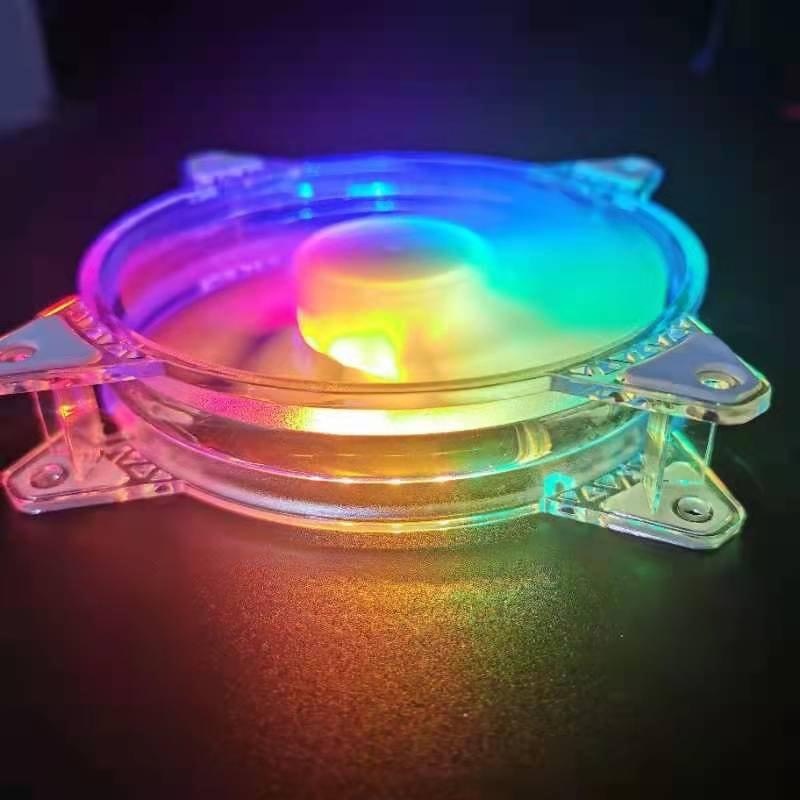 Fan Case LED COOLMOON K9 Trong Suốt Xuyên LED RGB - New No Box