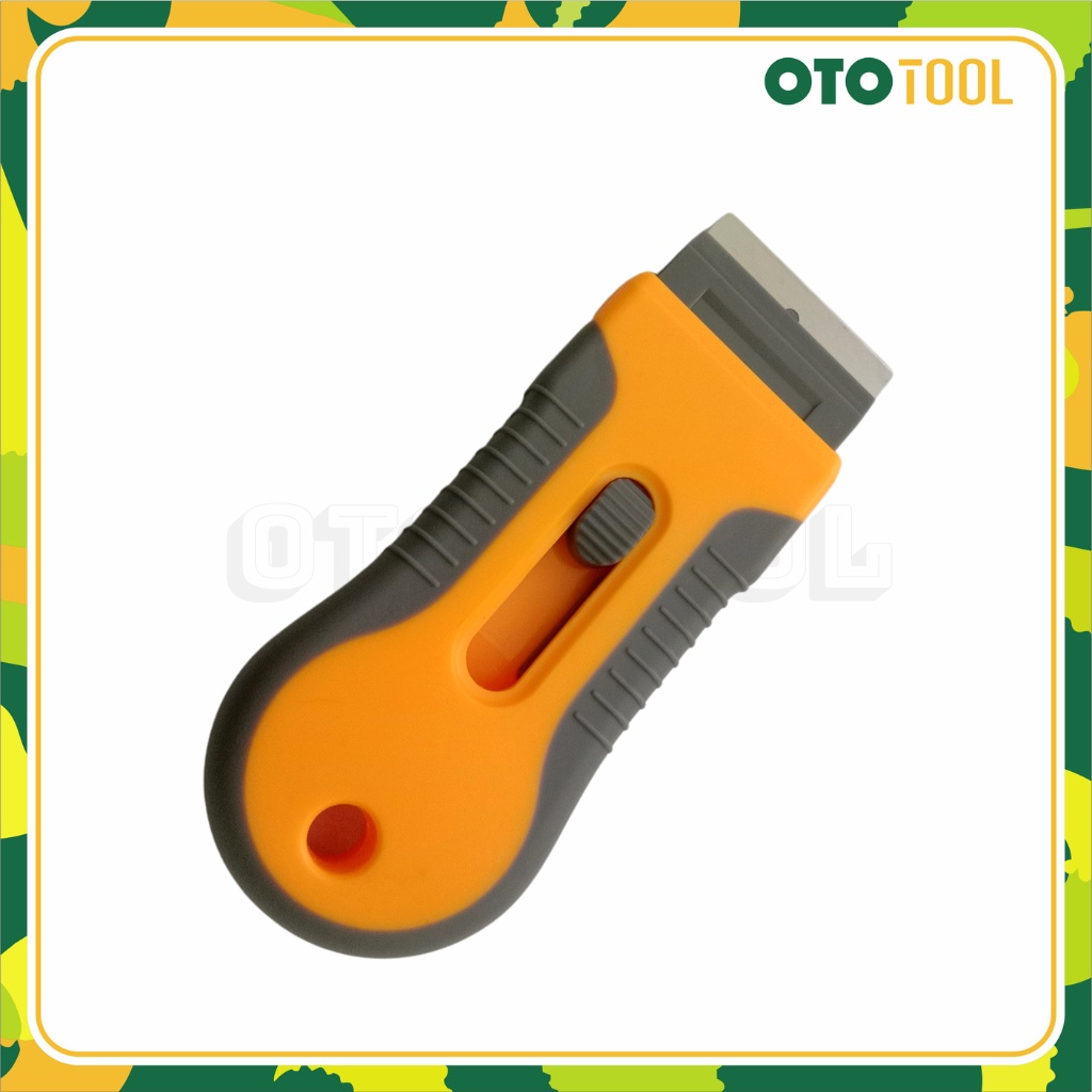 Dao cạo đẩy keo dán Film phim cách nhiệt cũ kính xe ô tô, Vệ sinh mặt kính bếp từ Bếp hồng ngoại cực sạch OTO TOOL