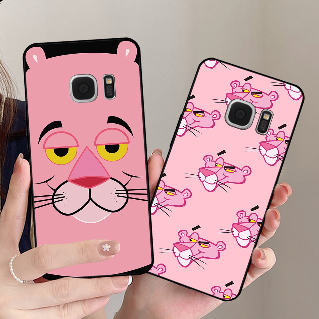 Ốp lưng Samsung Note 5 / S6 / S6 Edge / S7 / S7 Edge in hình gấu dâu losto, pink panther đáng yêu,hot trend.