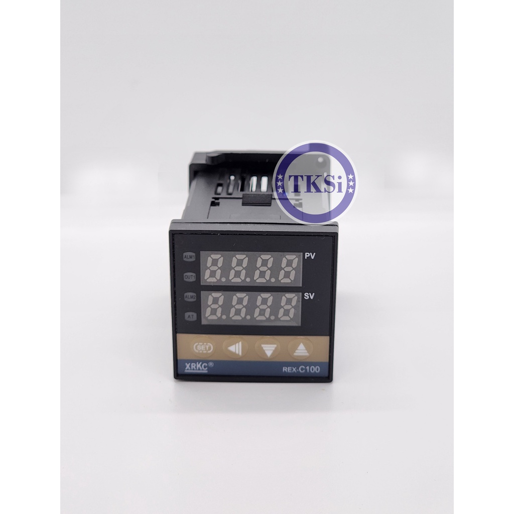 Đồng hồ nhiệt độ RKC REX C100, RELAY/SSR, mặt 48x48, nhiệt độ 999°C (bản slim)