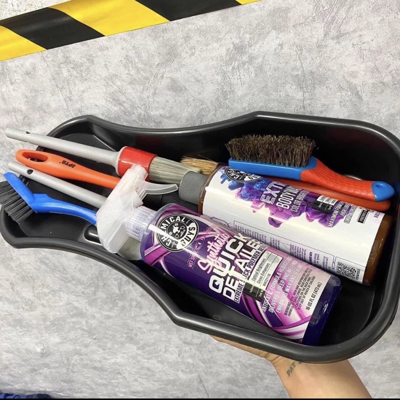 Khay xả nhớt Kitaco + Phễu châm nhớt silicon. Khay đựng đồ nghề xả nhớt Kitaco