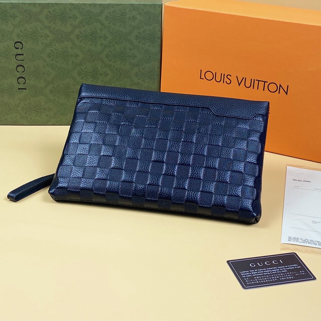 Ví cầm tay Clutch nam da thật nguyên tấm cao cấp kiểu dáng sang trọng 7363 ⚡FREESHIP⚡- BH 2 năm