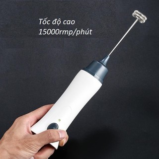 Máy Tạo Bọt Bông Cà Phê Sạc Điện