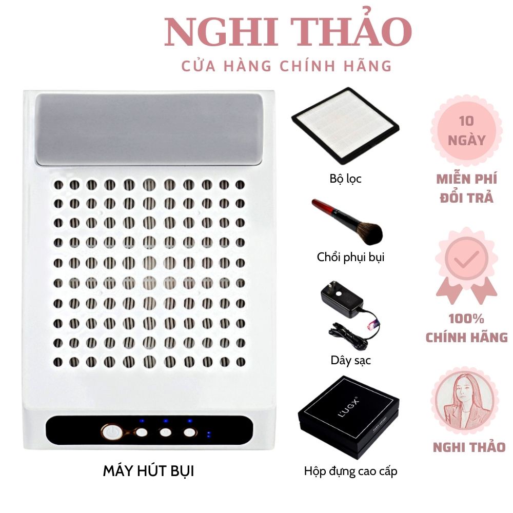 Máy hút bụi nail tích điện Lugx 24W