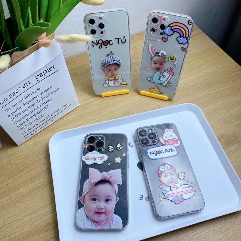 Ốp lưng in hình chibi theo yêu cầu