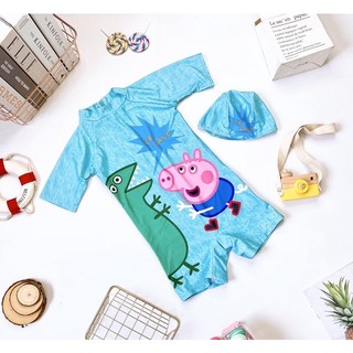 Đồ bơi liền Peppa pig bé trai