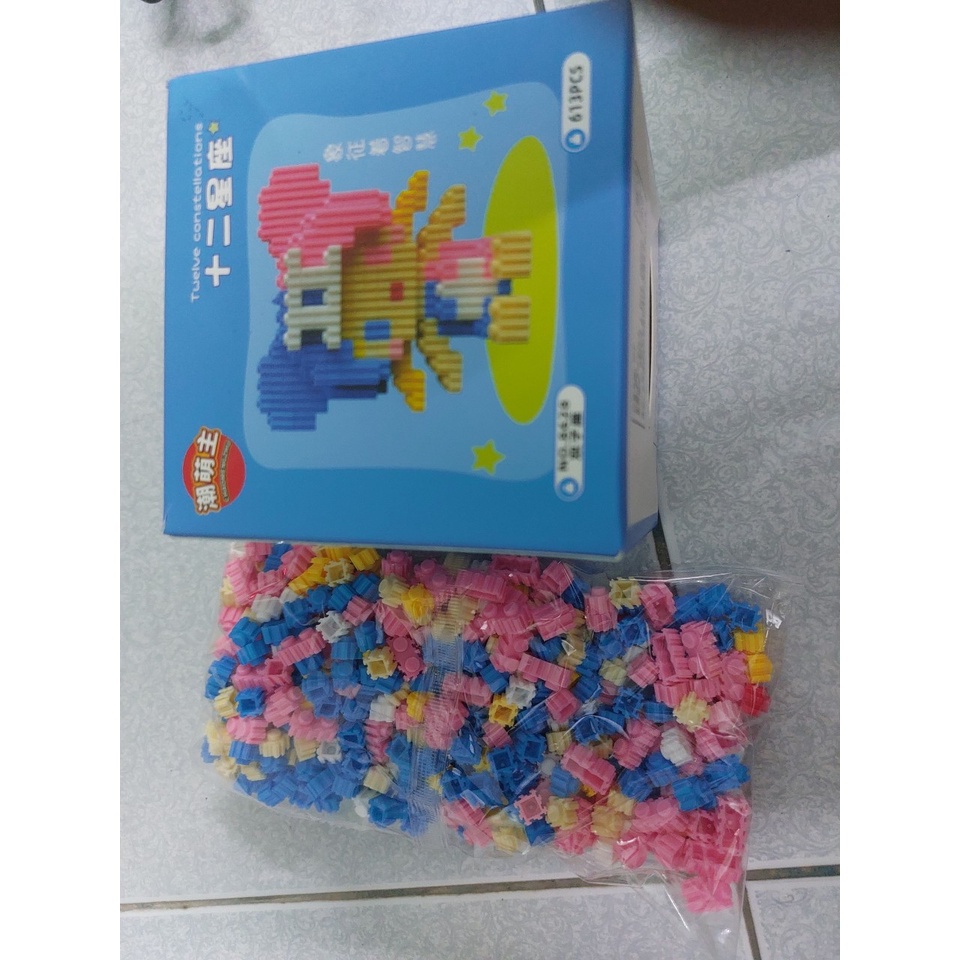 Mô hình lắp lego cung Song Tử