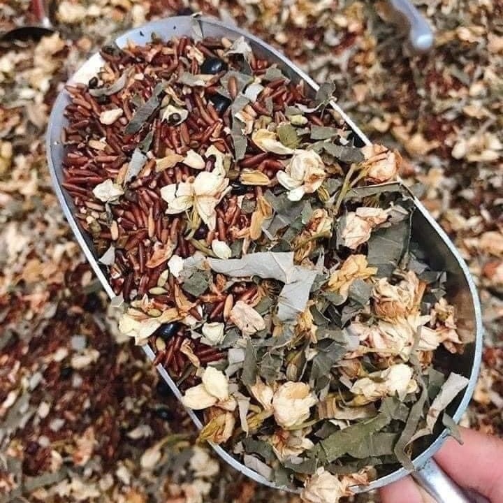 Bịch 20 Túi Lọc Trà Gạo Lứt Xạ Đen 500g