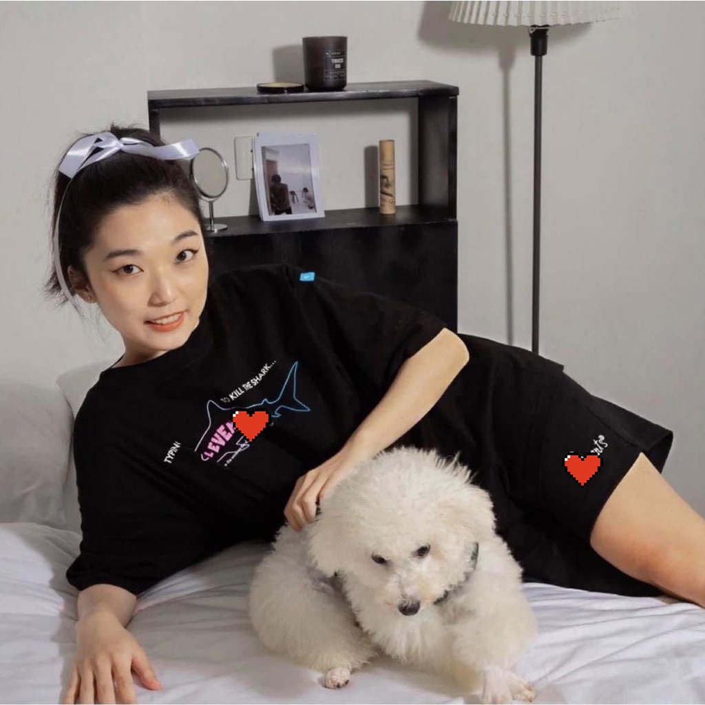 Áo thun local brand cá mập Nam nữ Full tag Unisex phong cách Ulzzang - Gin Store