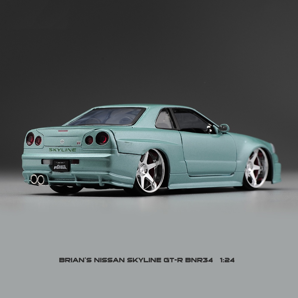 Mô Hình Xe Hơi Nissan GTR34 and GTR35 Tỉ Lệ 1 / 24