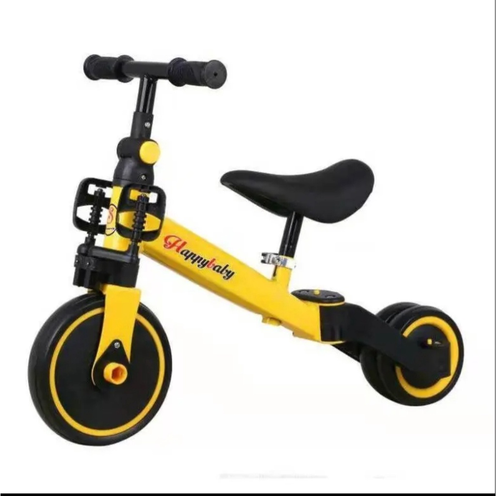 Xe đạp 3 bánh 3 chứ năng: xe đạp - xe chòi chân - xe thăng bằng cho bé