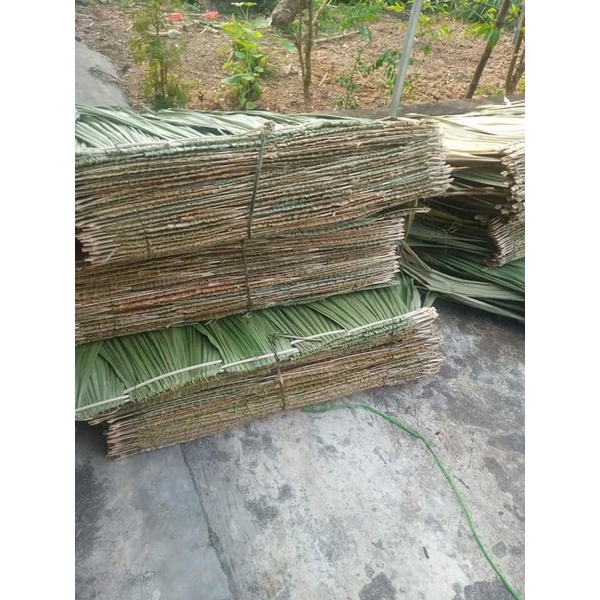 Tấm phên tranh cọ lợp mái nhà chòi. mái chống nóng.mái nhà trang trí tết.trang trí noel.giáng sinh