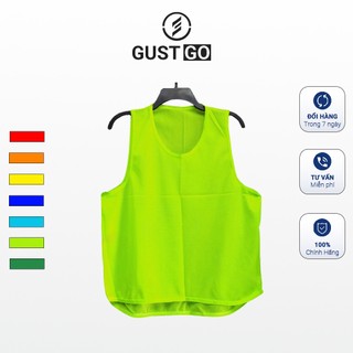  Áo Bib Lưới GUSTGO Áo Tập Đá Bóng Chia Đội Đá Banh Sân Cỏ Nhân Tạo Nhiều Màu Đa Dạng Freesize 