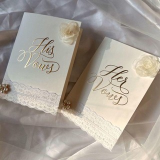 Thẻ vow đám cưới vow cô dâu chú rể oath this speech đẹp mắt
