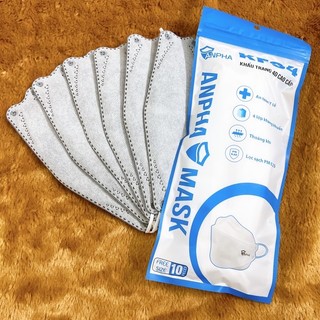 10 chiếc khẩu trang kf94 anpha