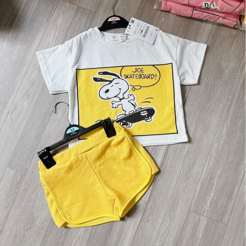 Set 2 bộ cún Snoopy