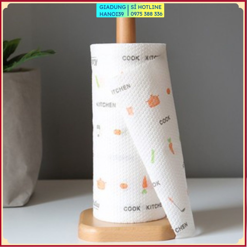 KHĂN GIẤY LAU BẾP ĐA NĂNG LOẠI 60 TỜ DAI SỢI, CÓ THỂ GIẶT ĐƯỢC VÀ TÁI SỬ DỤNG NHIỀU LẦN - #khangiaylaubep