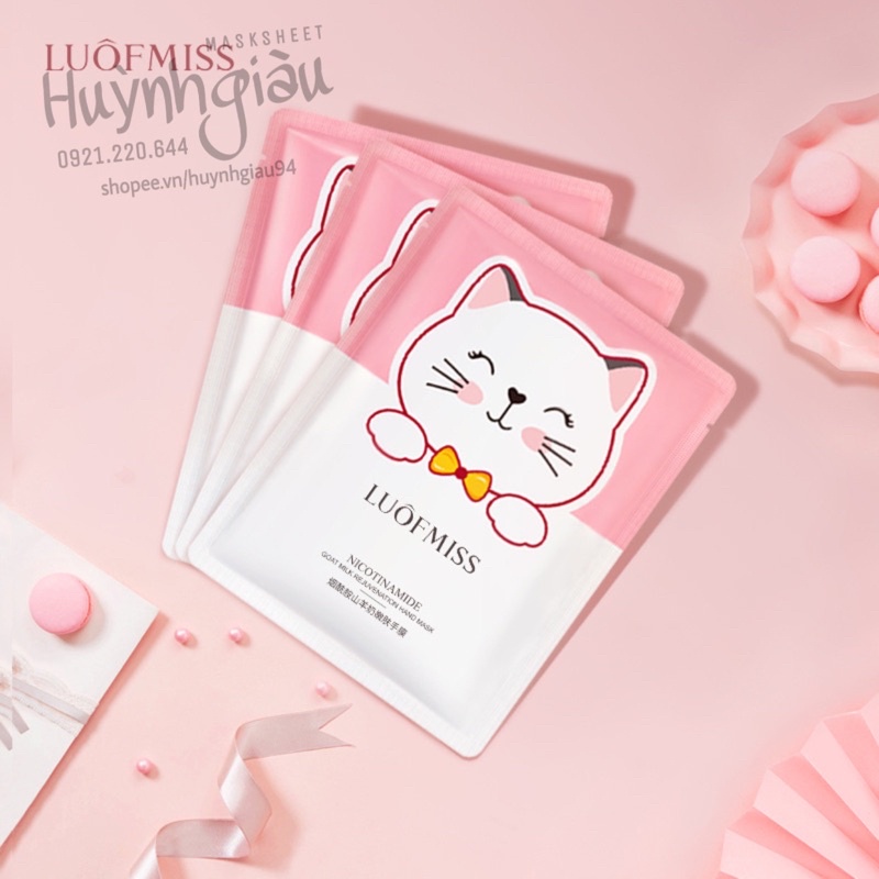 MẶT NẠ Ủ DA TAY MÈO HỒNG SIÊU DỄ THƯƠNG