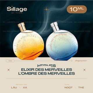H.e/.r.m.e/.s elixir des merveilles edp | l'ombre des merveilles mẫu thử nước hoa nữ