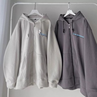 Áo khoác WZS.OFFICAL Nón Mũ 2 Lớp Cặp Đôi Nam Nữ Couple - Hoodie Có Dây Kéo Kiểu Rộng Unisex -Chống Nắng