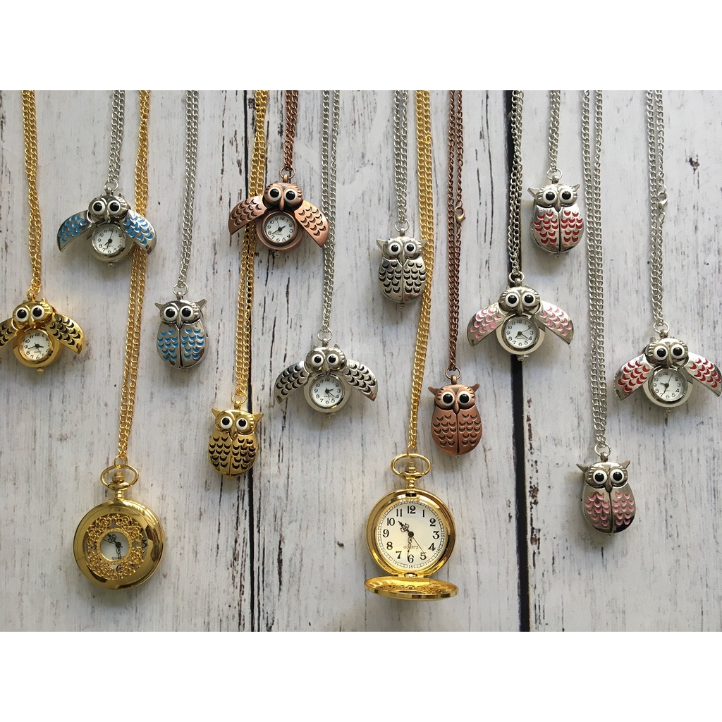 Đồng Hồ Chim Cú Dễ Thương Nhiều Màu