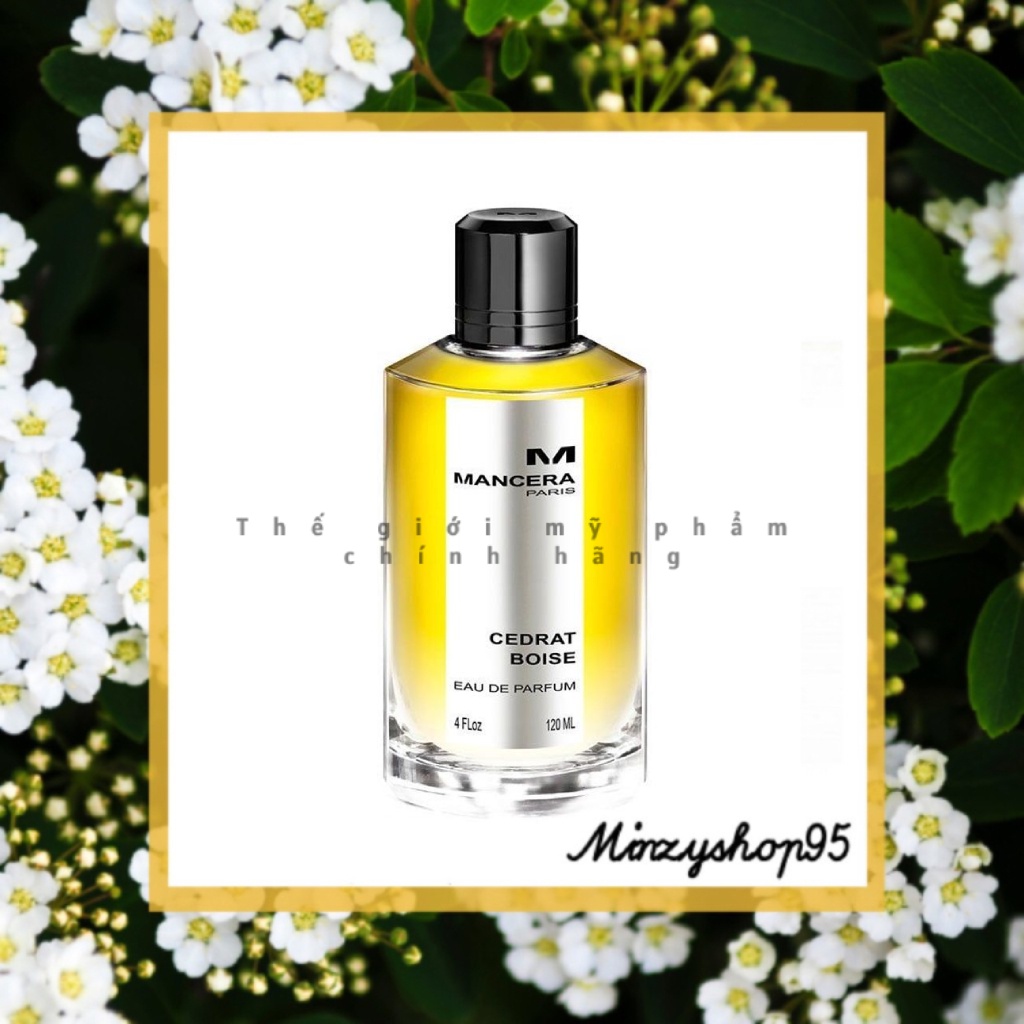 Nước hoa Unisex MANCERA CEDRAT BOISE EDP 120ML Full Size
