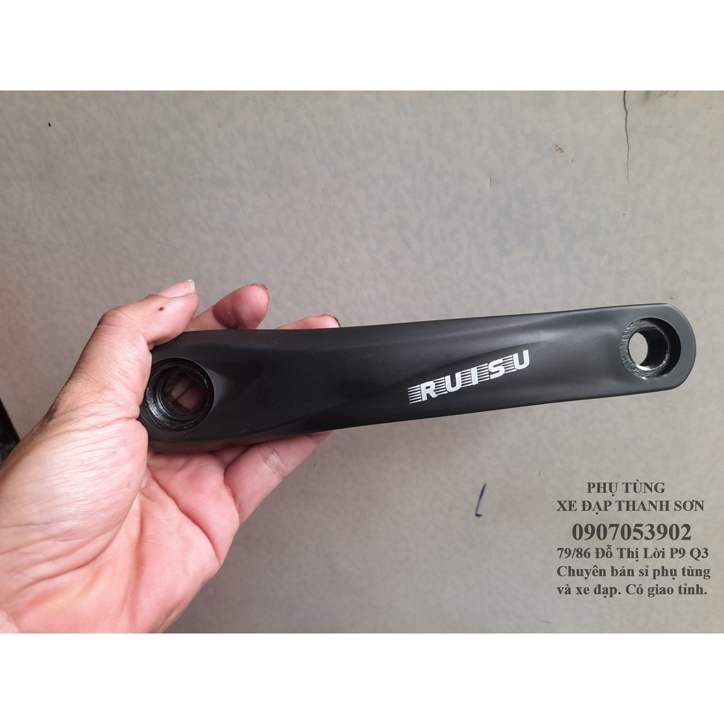 Đùi đĩa xe đạp 3 tầng Ruisu