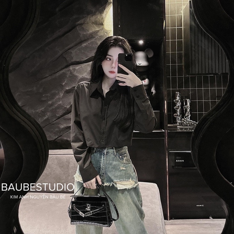 Áo Sơmi Chrome Thêu Lưng QC L1