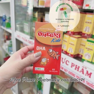 Viên bổ mắt omega 3 kids - hộp 60 viên