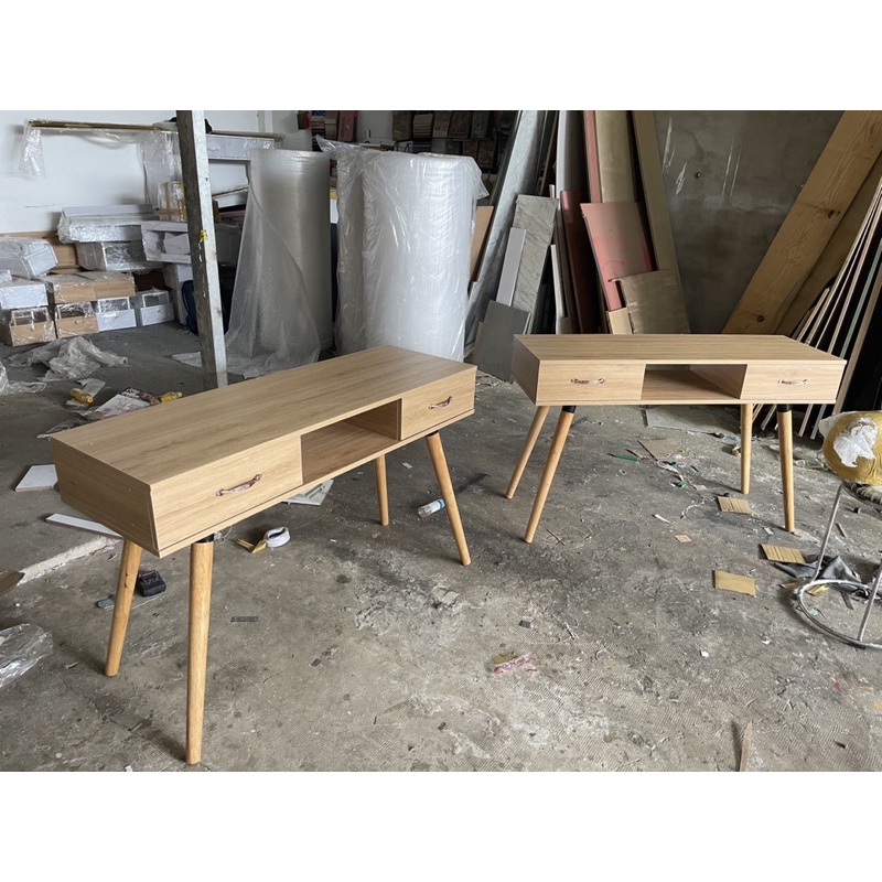 Bàn Nail bằng gỗ