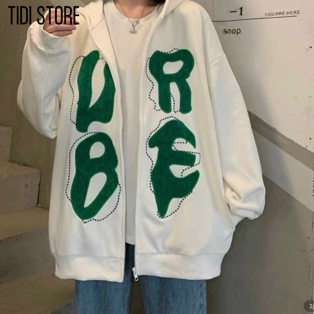 Áo khoác hoodie nỉ cặp đôi nam nữ unisex form rộng thiết kế đẹp thời trang JKN52