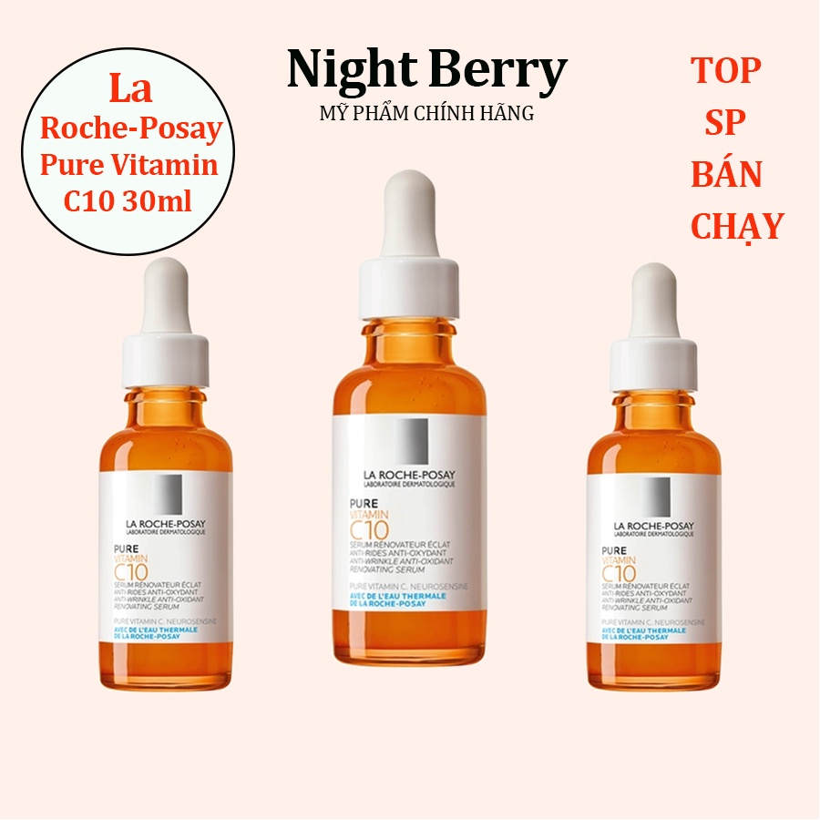Tinh Chất Làm Sáng và Đều Màu Da La Roche-Posay Pure Vitamin C10 Serum 30ml
