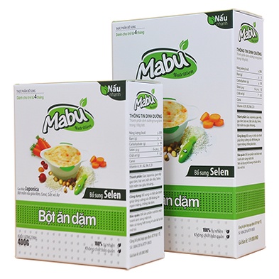 Cháo/Bột ăn Dặm Mabu 400g, 900g (HSD mới nhất)