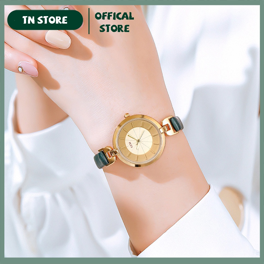 (HOT HOT) Đồng Hồ Nữ Thời Trang Gedi Cao Cấp - Thiết Kế Nhỏ Gọn, Sang Trọng, Tôn Lên Vẻ Đẹp Của Người Phụ Nữ