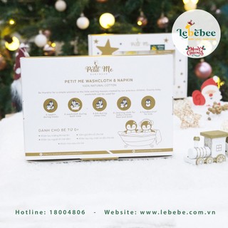 Set khăn sữa Petit Me ( hộp 6 cái)