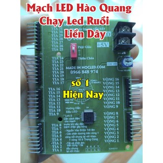 Mạch Hào Quang Chạy LED Liền Dây V5 Hiệu Ứng Đẹp Nhất Hiện Nay - Thi Công Nhanh Chóng