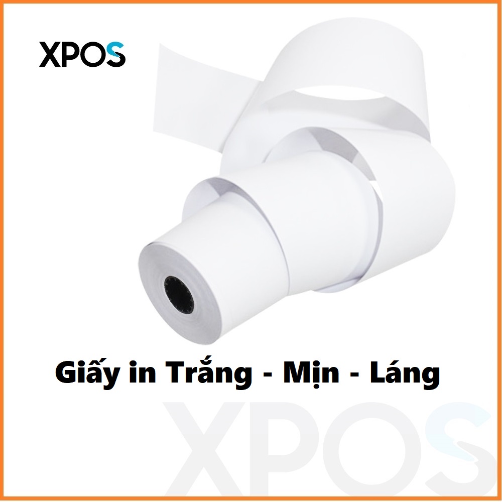 Giấy in nhiệt in bill, in phiếu, in hóa đơn tính tiền đủ loại K57x38, K57x45, K80x45